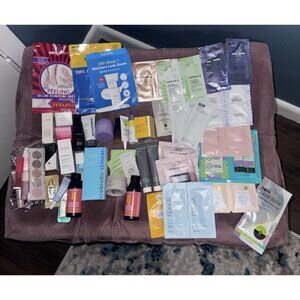 60 Pieces Lot Of Ulta Sephora Samples Beauty Skincare Haircare Mixed Lot